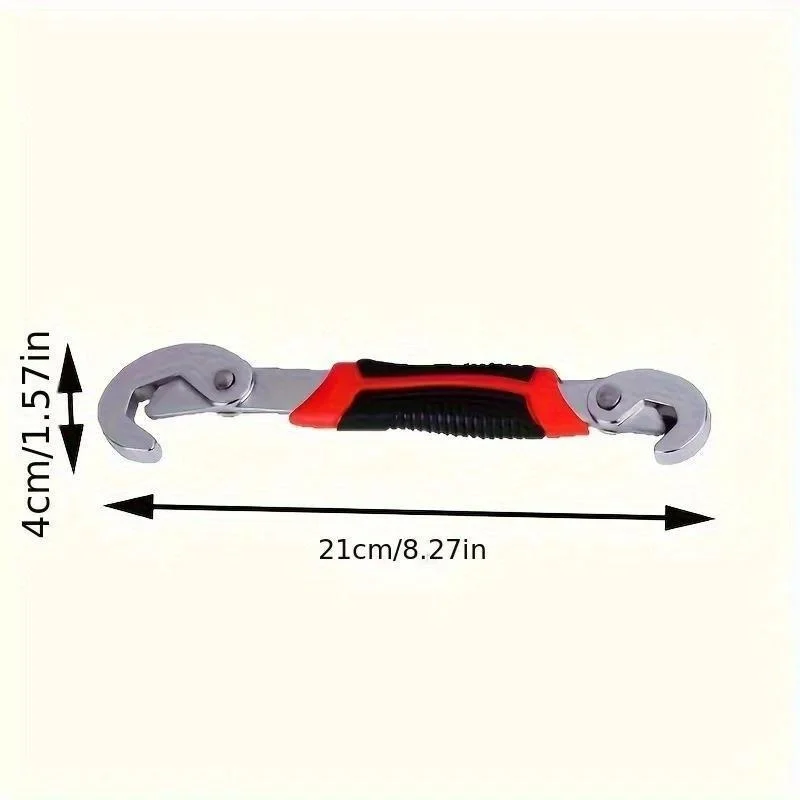 1Pc King Open Multi-purpose Labor-saving Fast Self-tightening Wrench Adjustable Tool for Home and Work