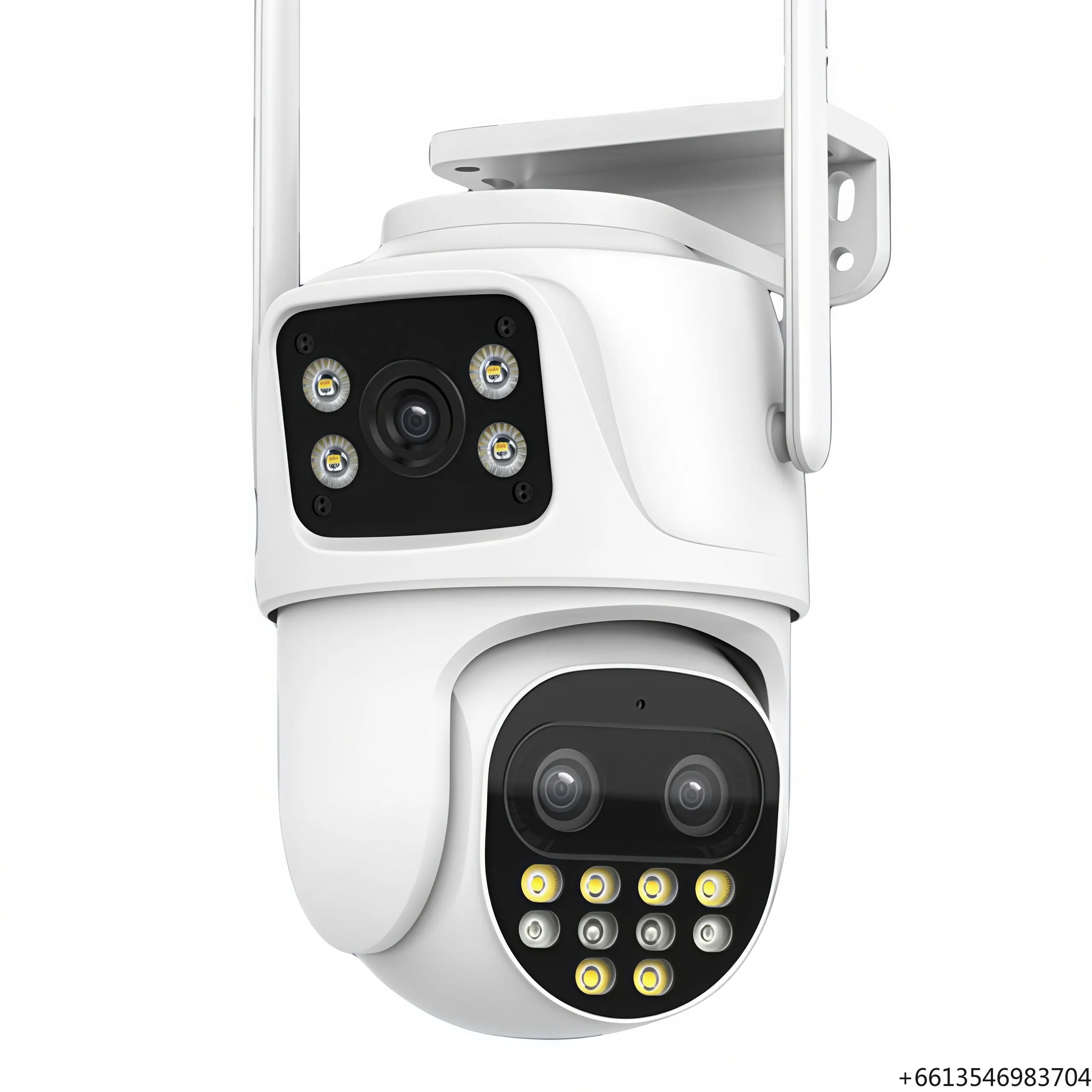 ICSEE Outdoor PTZ IP66 Security Camera with 9MP 8X Hybrid Zoom Dual-Band 2.4G/5G WiFi Color Night Vision Two-Way Audio
