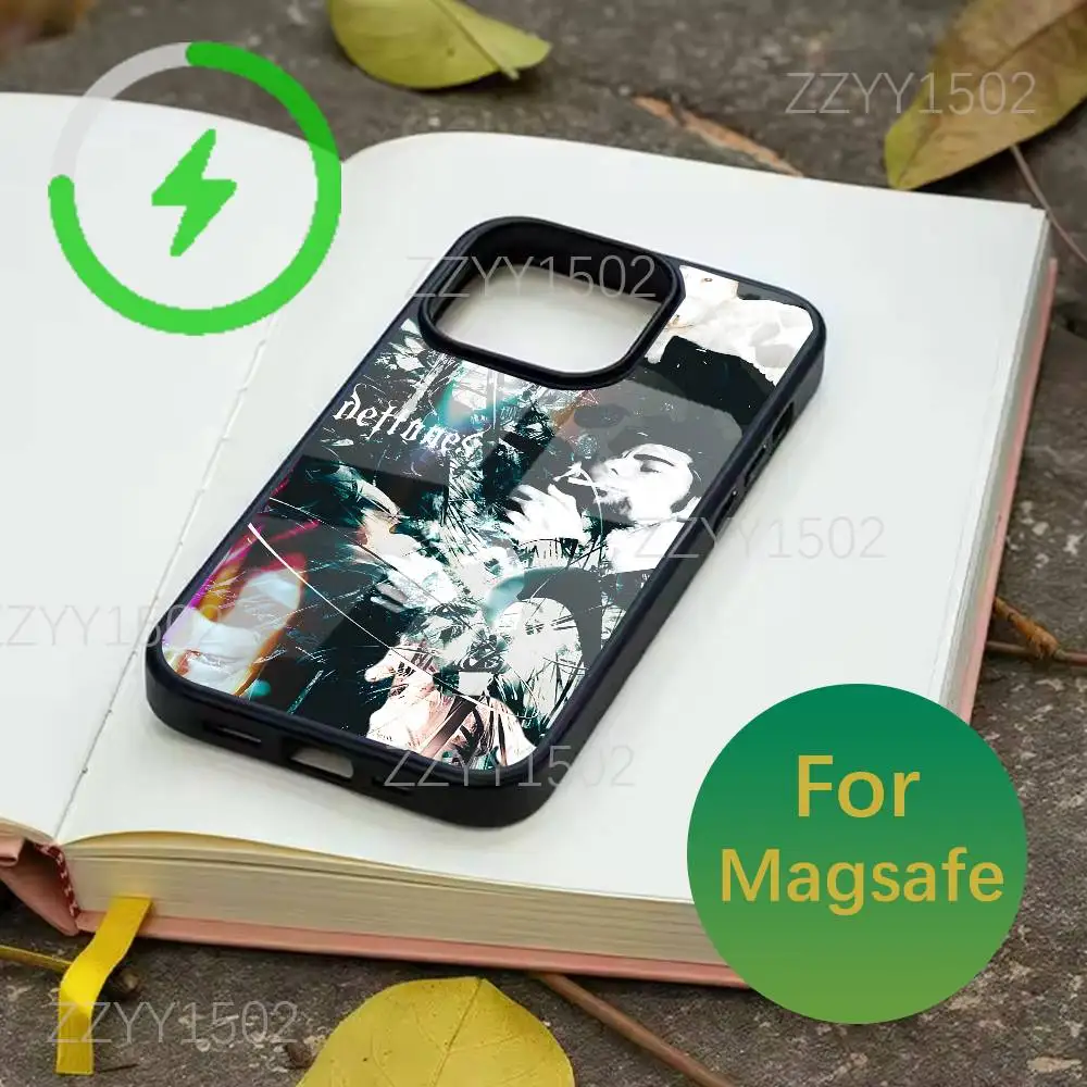 D-Deftones Private Music Phone Case For iPhone 17,16,15,14,13,12,11,Pro,Max,Plus,Mini,SE4,E Magsafe Wireless Charging