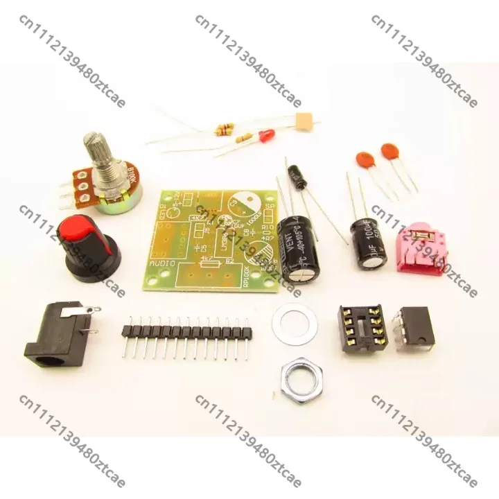 LM386 Mini Audio Amplifier Board Low Power 3V-12V Audio Power Amplifier Finished Module