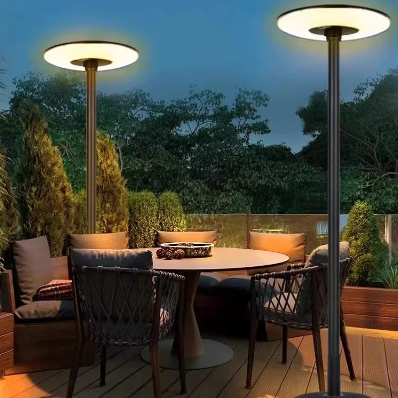 Solar Outdoor Patio Light Removable Garden Arrangement Floor Lamp Villa Lawn Light Waterproof Outdoor Patio Light