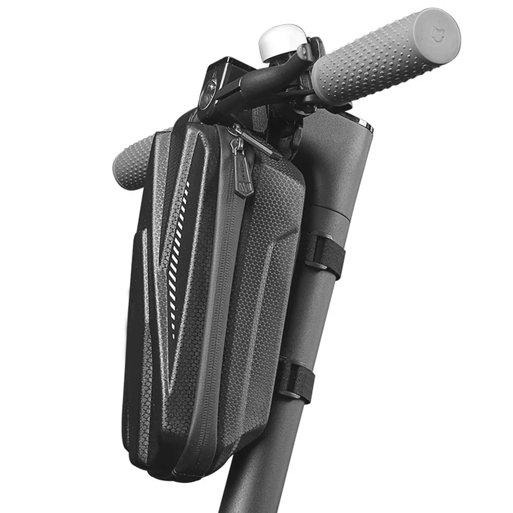 

Hard Shell Eva Bike Frame Bag Practical Riding Equipment Mobile Phone Holder for Electric Scooter Bicycle Zipper Pocket
