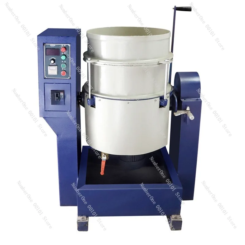 Industrial High Speed Vibratory Finishing Machine Small Deburring Polishing Grinder Hardware Metal Surface Treatment Turbo