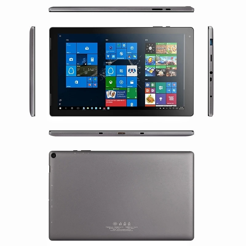 10.1 Mini Notebook 64 Bit 2in1 Tablet PC Sales 4GBDDR RAM +32GB ROM Windows 10 USB 3.0 HDMI-Compatible 6500mAh 1920 x 1200 IPS