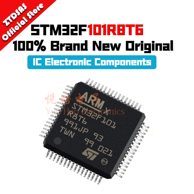 

New Original STM32F101R8T6 STM32F101R8 STM32F101 STM32F STM STM32 IC MCU Chip LQFP-64