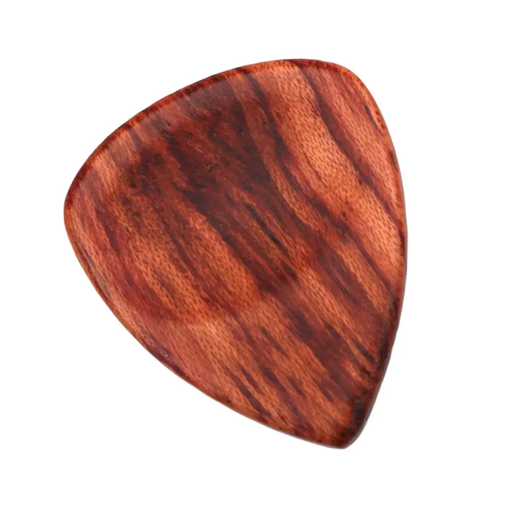 Rosewood Wood Electric Guitar Picks, Perfect for Electric Acoustic Classical and Bass Guitars and Even for Ukulele