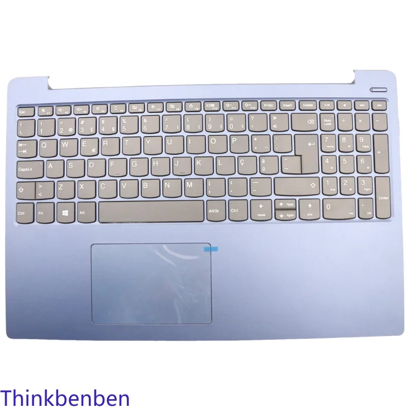 PT Portuguese Blue Keyboard Upper Case Palmrest Shell Cover For Lenovo Ideapad 330S 15 15IKB 15AST 15ARR 5CB0R07390
