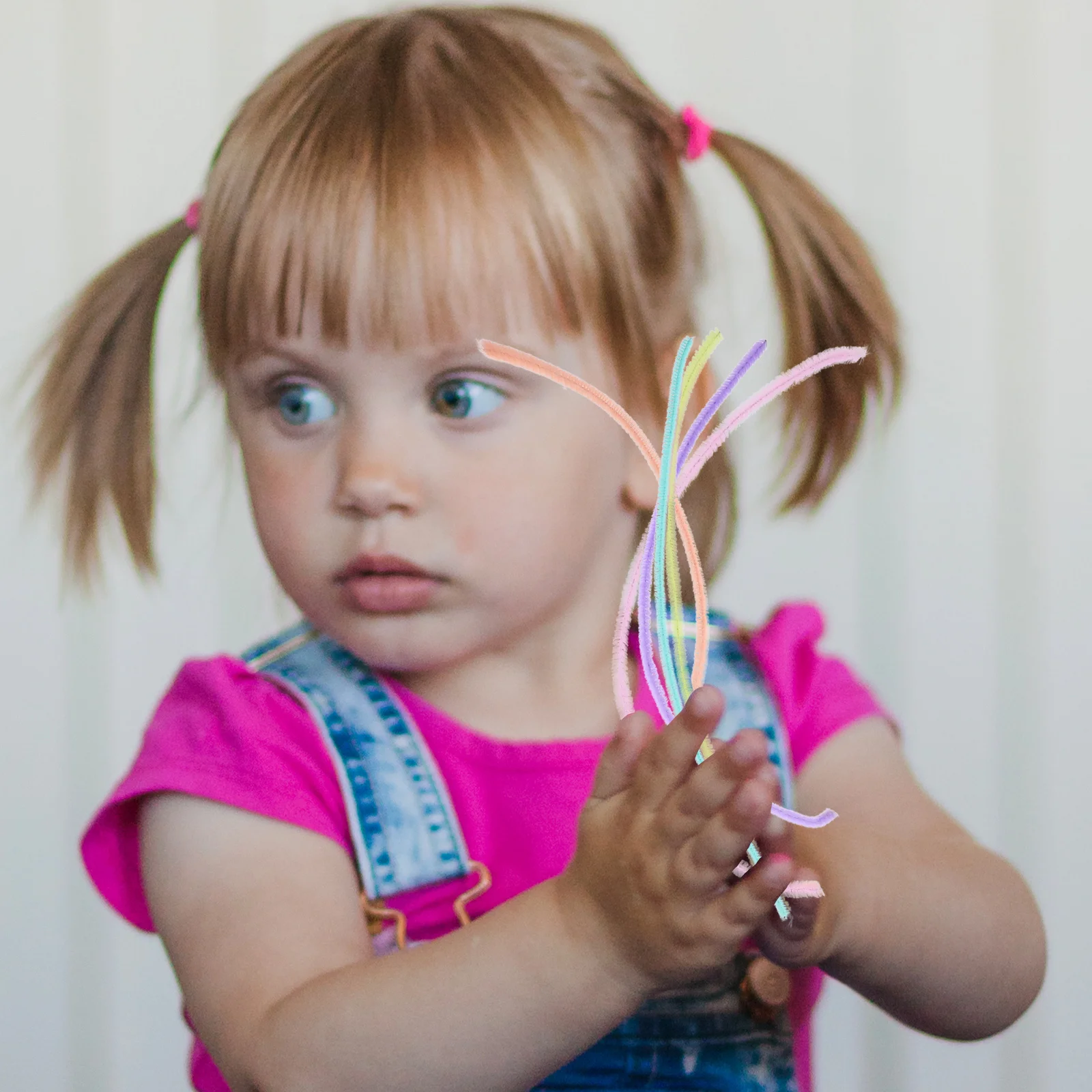 100 szt. Kolorowe druciki chenille - Druciki do rękodzieła DIY - Elastyczne druciki do czyszczenia rur do ręcznie robionych kwiatów i zwierząt - Hurtowe materiały plastyczne