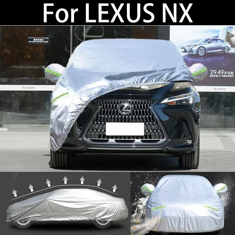 

For LEXUS NX Car Cover Dustproof Outdoor Indoor UV Snow Resistant Sun rain Protection waterproof hail cover for car