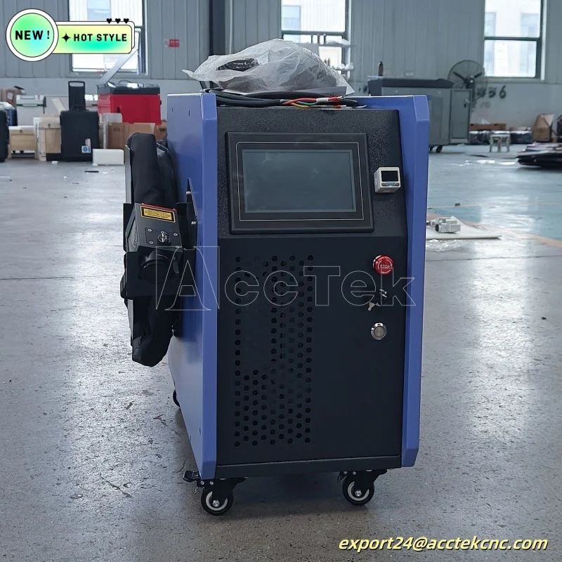 Non Damaging Substrate Pulse Laser Cleaning Machine 300W 200W 100W Mini Pulsed Laser Cleaner High-precision Rust Removing Tools