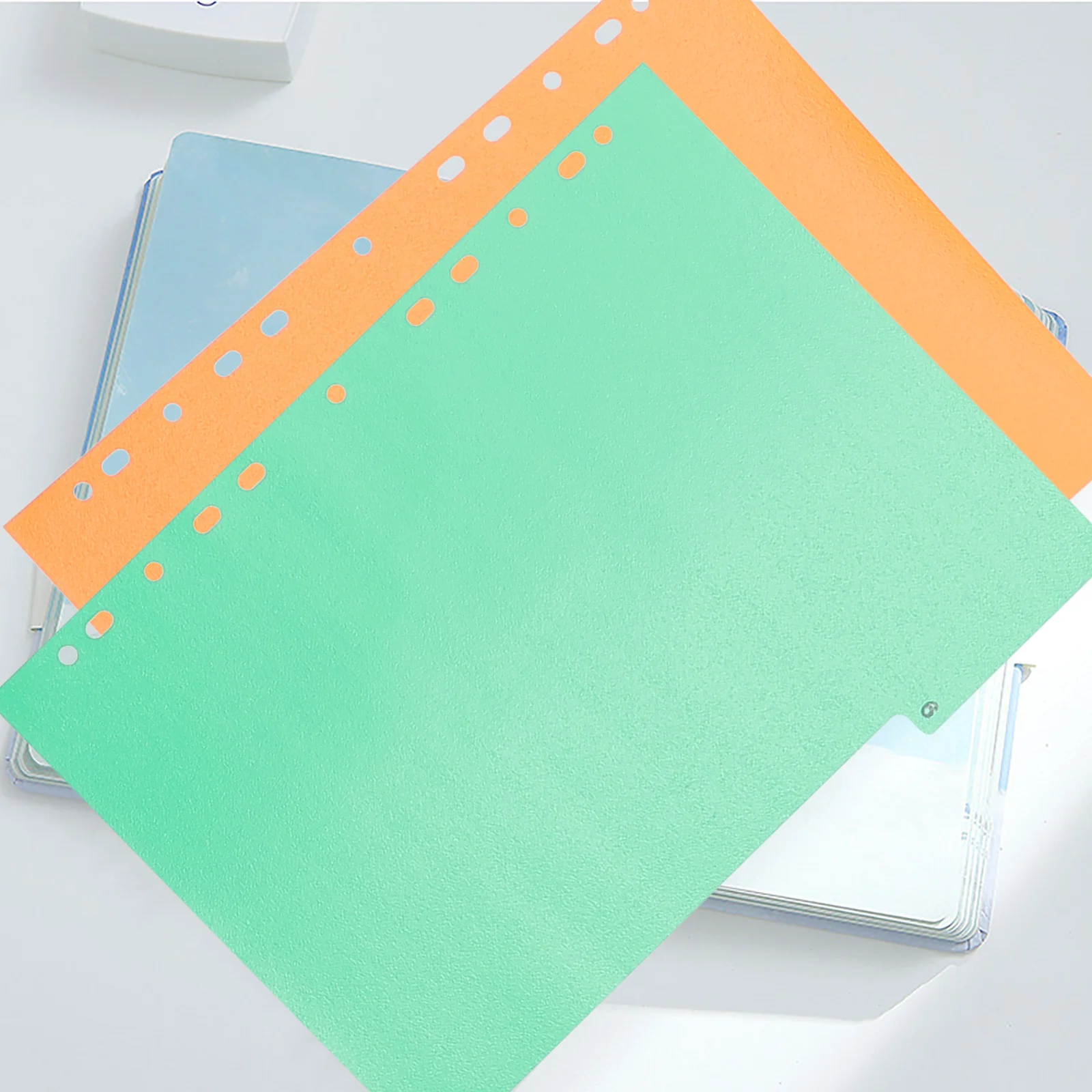 

20 Sheets Paper Divider Loose-Leaf Binder Refill Paper for School Study Notebook Index Cards Book Dividers for Shelves