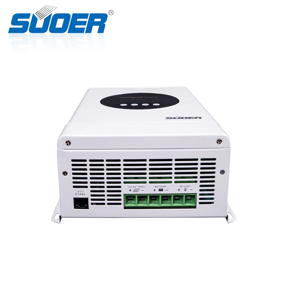 30A 40A 60A 100A MPPT Solar Charge Controller 12V 24V 36V 48V Lighting LCD Display Rated Current Options Battery Regulator Pro