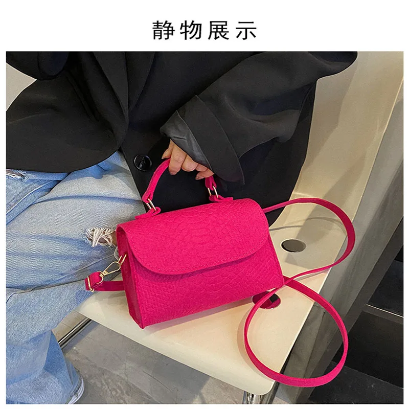 Blue Bags for Womens New Korean Fashion Ladies Shoulder Bag Trend Handbags Retro Designer Luxury Female Totes Handbag for Girls