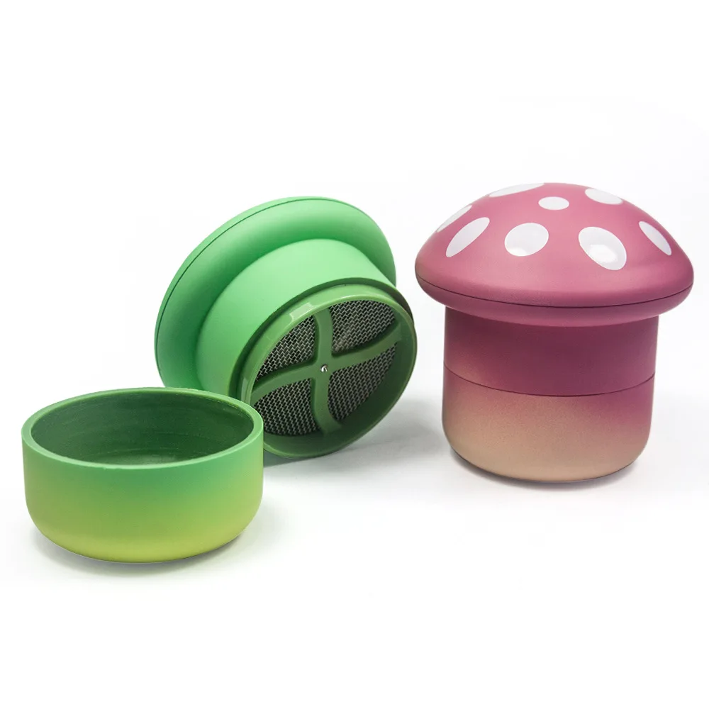 Tobacco Grinder Dry Herb Mill 4 Layer Gradient Color Herbal Grinders for Smoking Cigarette DIY Tools Cigar Accessories
