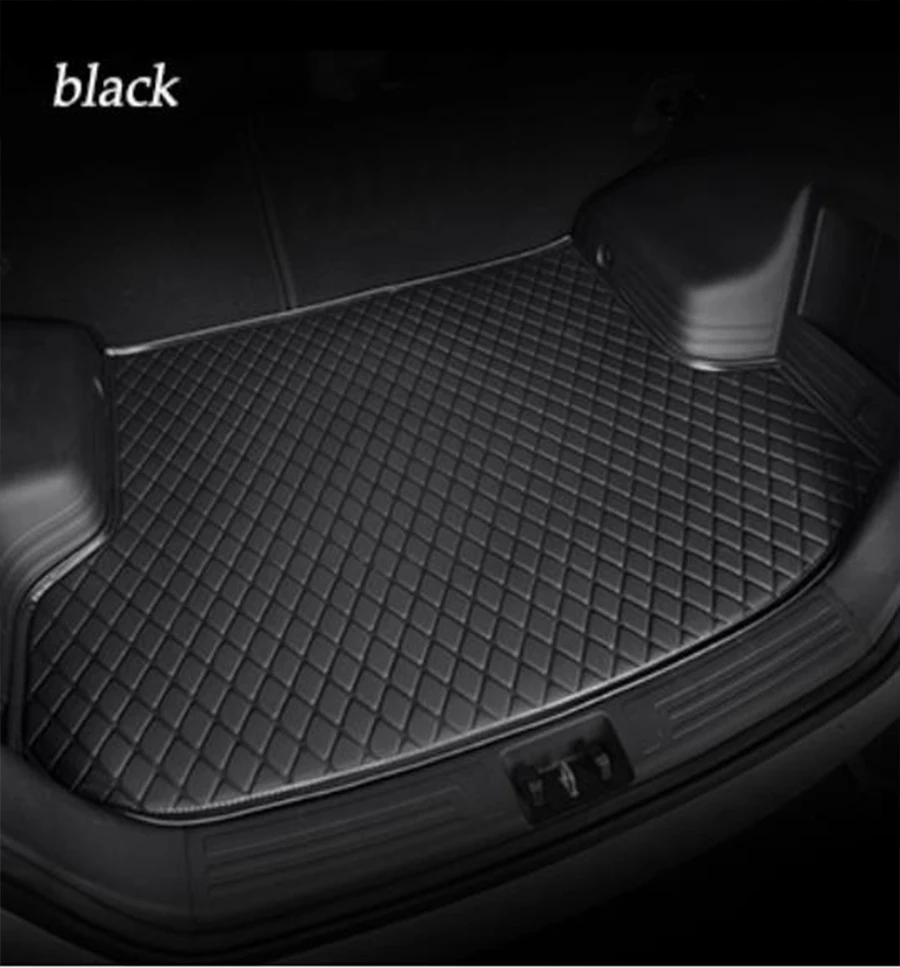 Car Trunk Mat For Mitsubishi ASX RVR sel 2011-2023 All Weather XPE Rear Cargo Cover Carpet Liner Tail Parts Boot Luggage Pad