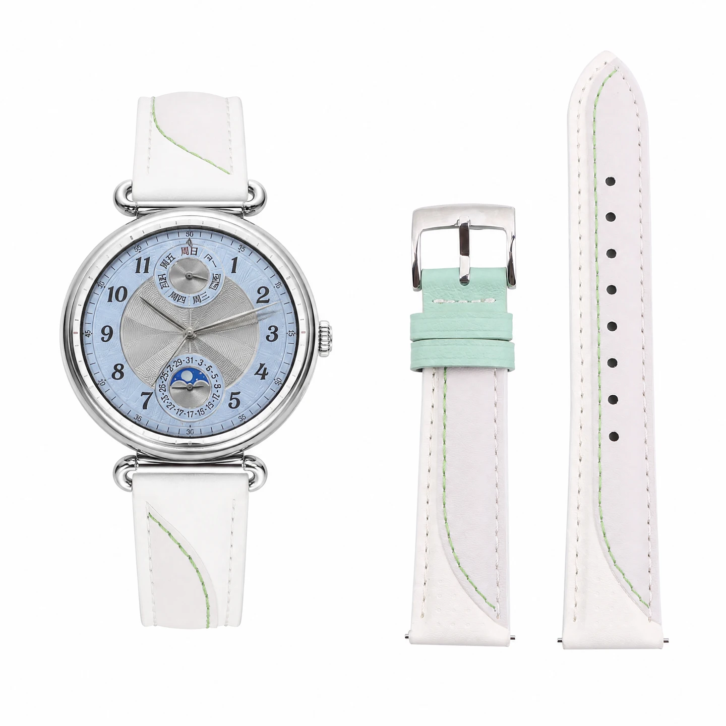 For Huawei GT7 Composite Plain Leather Strap GT6 41mm Women Watch GT7 Smart Watch GT5 Pro New Product Watch5 Leather Strap 18mm