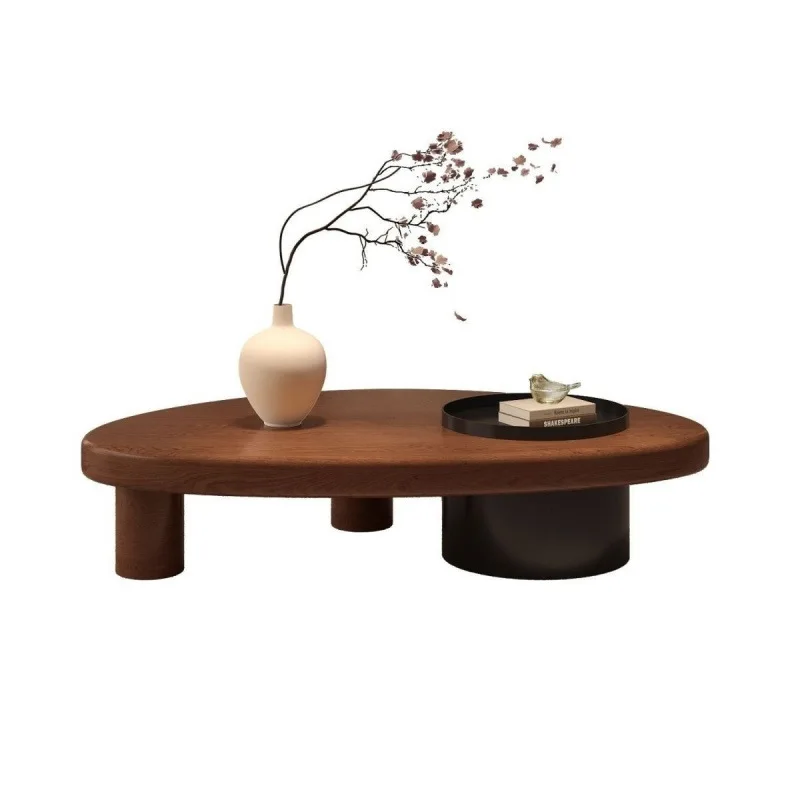 

Living room simple household special-shaped new small apartment creative log table
