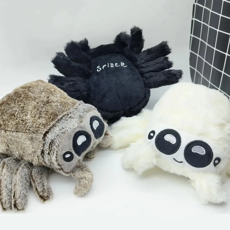 Adorable Lucas Spider Plush Toy Halloween Companion Stuffed Anima for Kids Perfect Gift for Spider Lovers Soft and Huggable