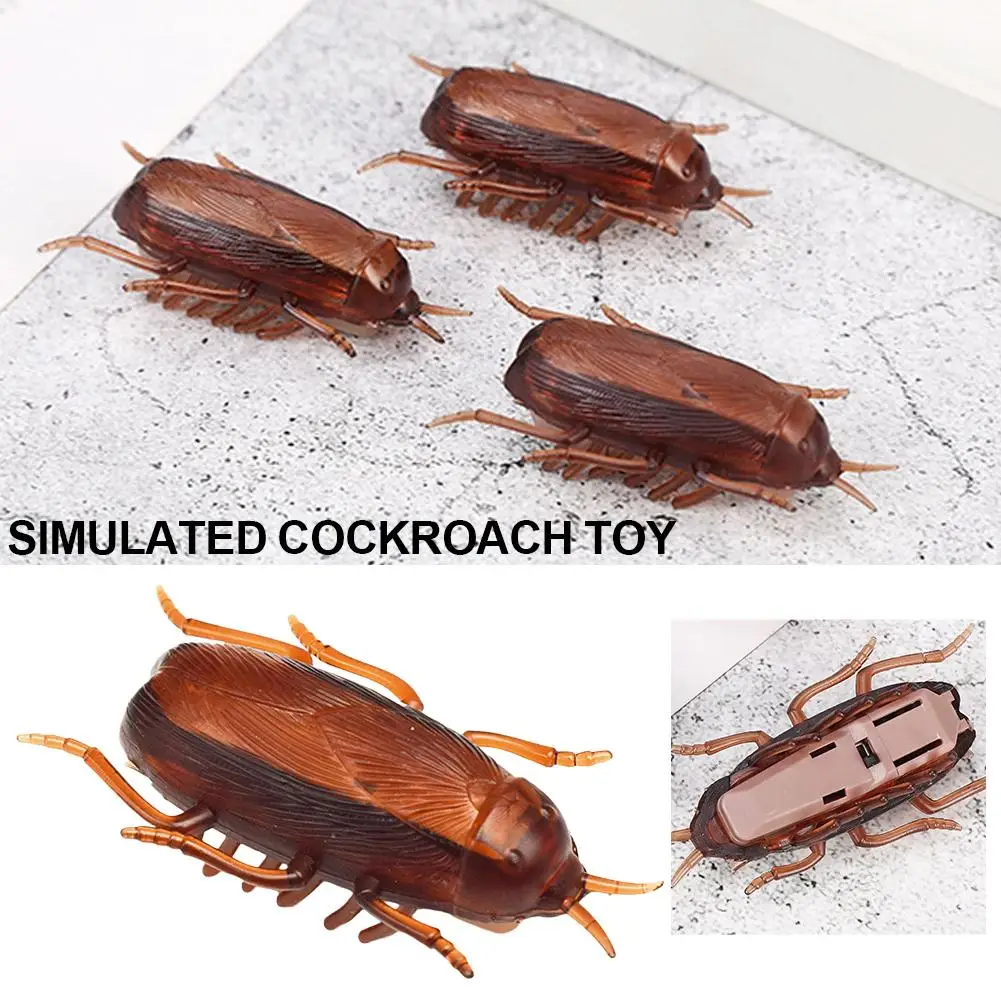 Realistic Fake Cockroach Prank Toy Lifelike Design High Quality Material Funny Gag Gift for Parties Pranks Tool