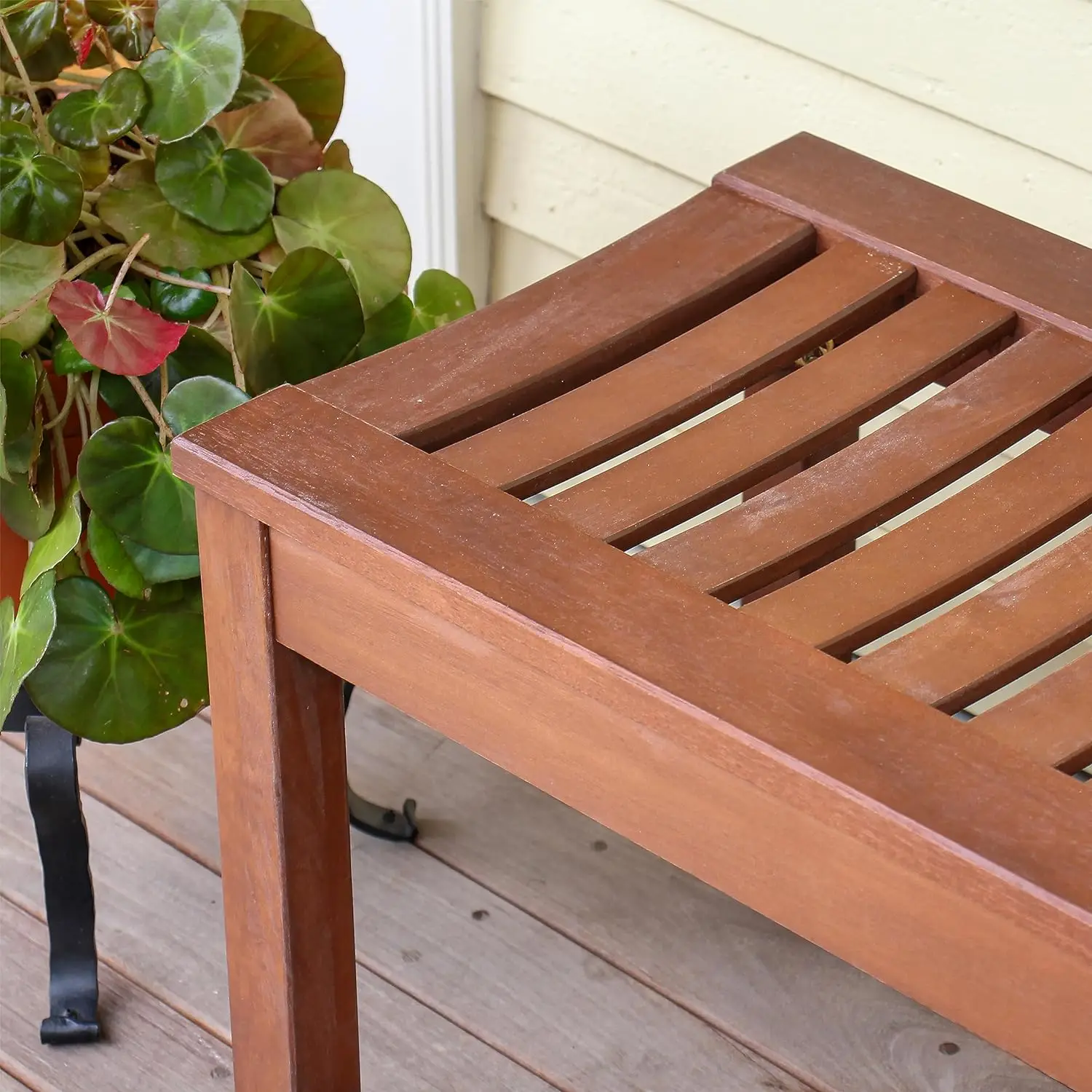 Achla-Outdoor Backless Garden Bench Designs, 4 pés, OFB-08