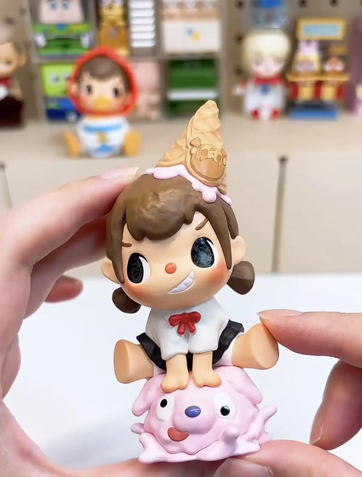 POP MART Merodi SNACK TIME Series Mystery Box Genuine Blind Box Guess Toys Bag Ornament Figurines Home Decor Desktop Doll