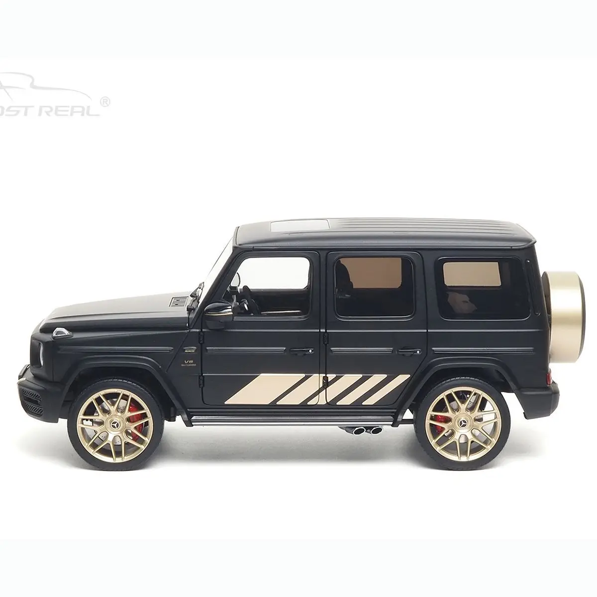 جديد 1/18 نموذج سيارة حقيقية تقريبًا بنز G63 AMG طبعة كبيرة نموذج سيارة سبيكة محاكاة سيارة دييكاست حلية مخصصة لعبة الصبي هدية