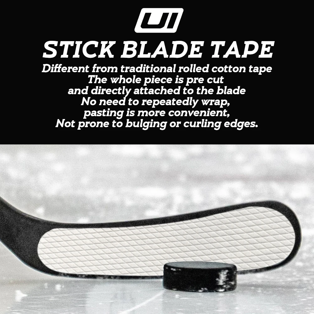 Eishockeyschläger-Klingenband, rutschfest, 2er-Pack, für besseren Halt und verbesserte Leistung, aus Silikonmaterial, wasserdicht, Eishockey-Zubehör. – Detail 4
