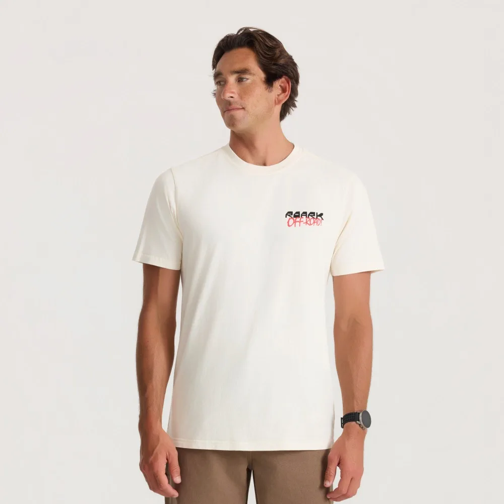 ROARK Off Road Premium Tee Tee Best-seller T-shirt 100% Cotton Tee Casual Sports Breathable Short Sleeve