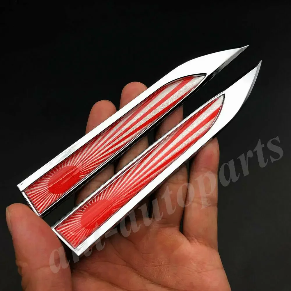 

Металлический японский флаг JDM автомобильное крыло авто эмблема значок наклейки наклейка