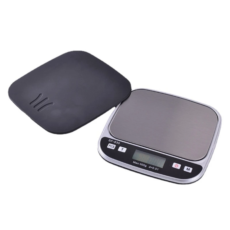 

Fashion Metal Electronic Scale Waterproof Scale Digital Weighing Scale Plastic Texture for Kitchen and Jewelry Dropshipping