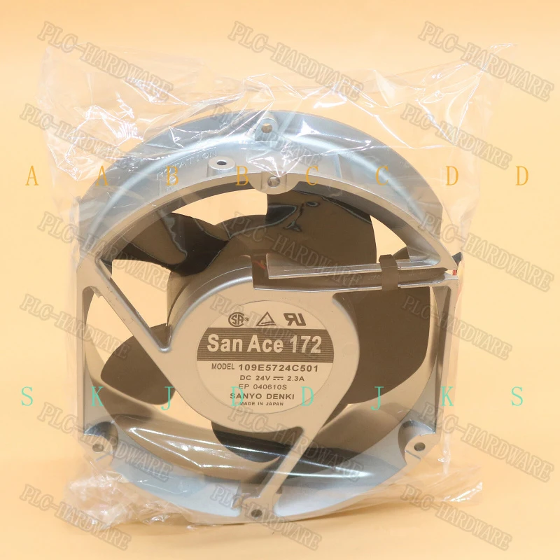 

M New 109E5724C501 24V 2.3A cooling fan For SANYO San Ace172