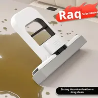 Multifunctional Mini Handheld Mop With Automatic Water Squeezing Suitable For Cleaning Floors Tabletops Windows And Cars