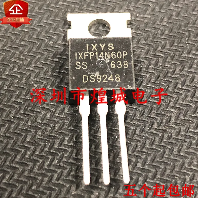 5PCS/Lot  IXFP14N60P ½ TO-220 600V 14A 5