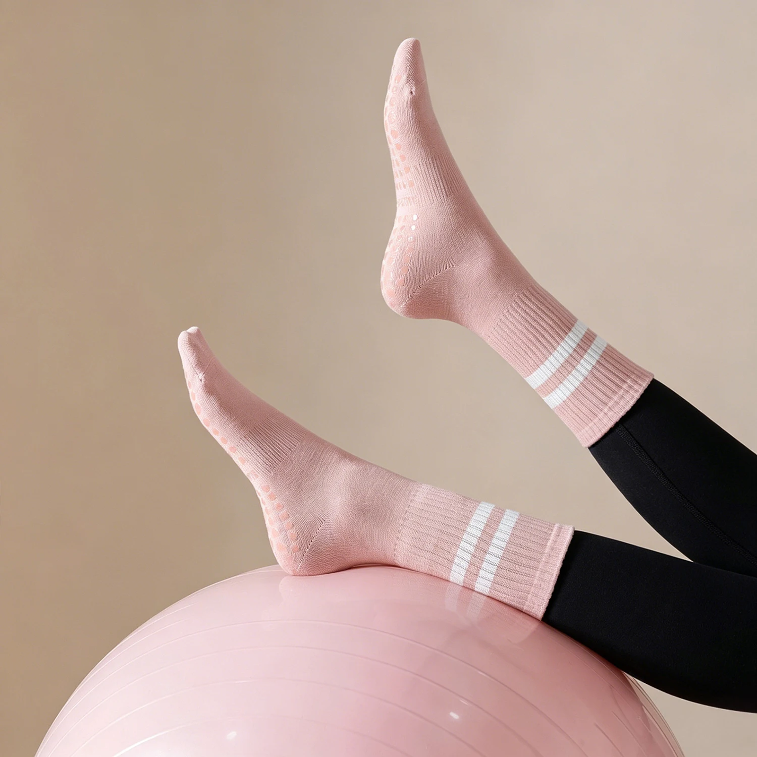 1 Paar Damensocken, Yoga-Socke – Yoga Pilates Girl Bewertung und Preis