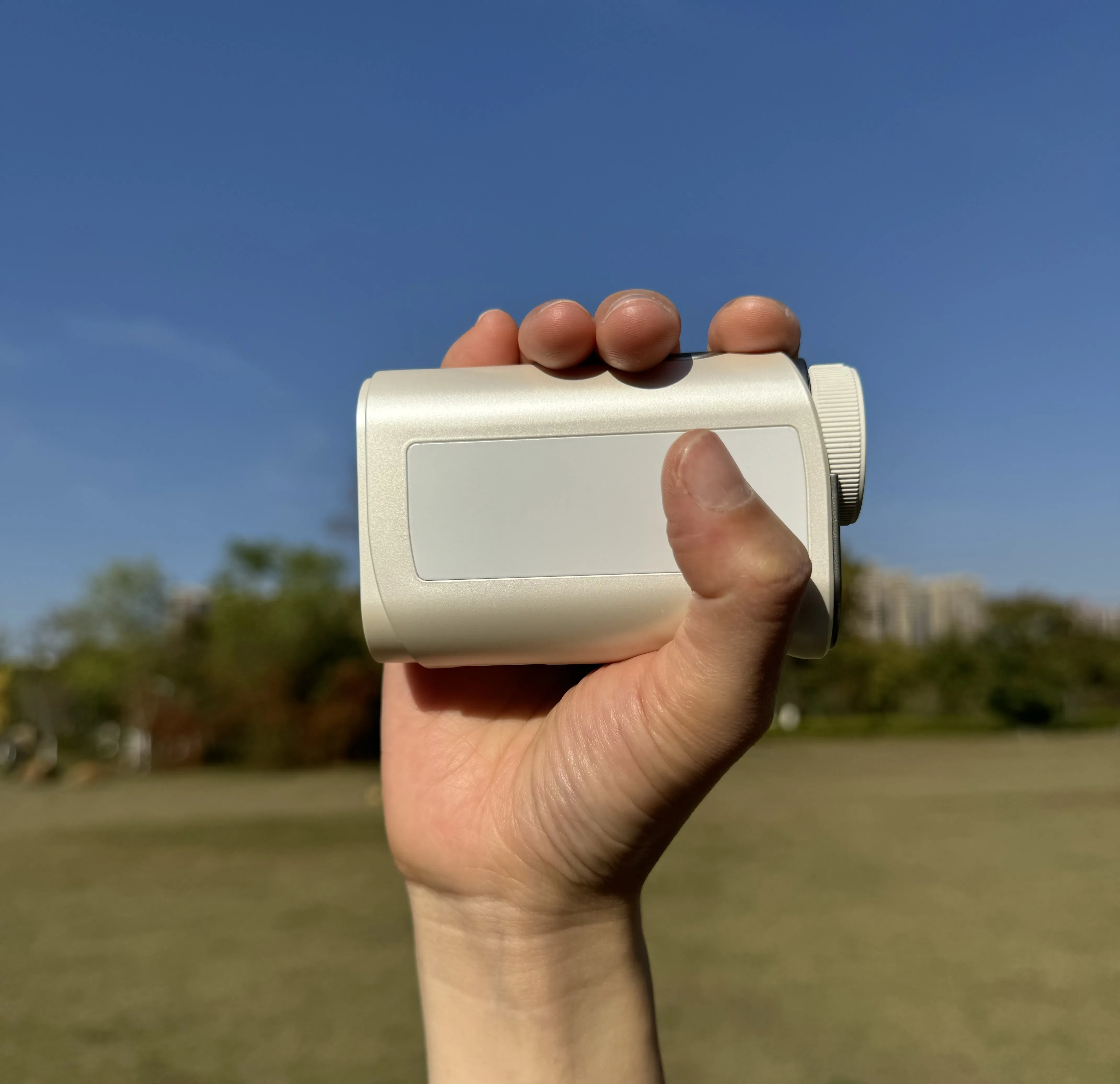 Lango 6x Magnification LCD / OLED Waterproof 1000 Meter 135g Mini Digital Golf Laser Rangefinder with Triangulation Mode