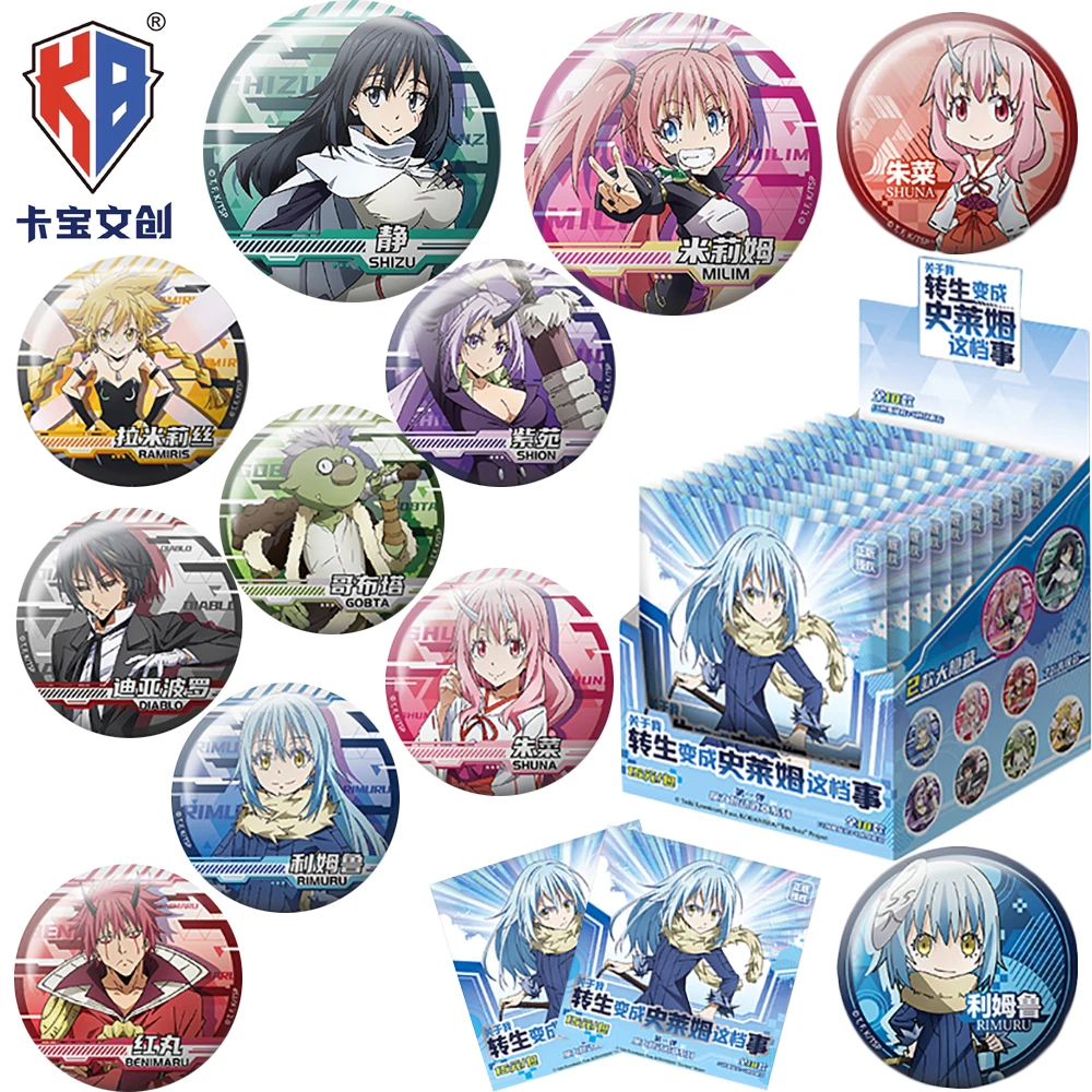 

New Genuine Kabao That Time I Got Reincarnated As A Slime Anime Celebrity Periphery Badge Cosplay Collection Accessories Gifts