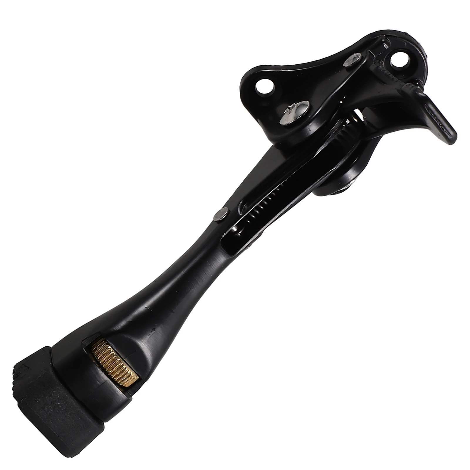 

2 Pieces Automatic Adjustable Positioner Anti-Collision Foot Operated Door Stopper Heavy Duty Kick Down Stops Security of Door