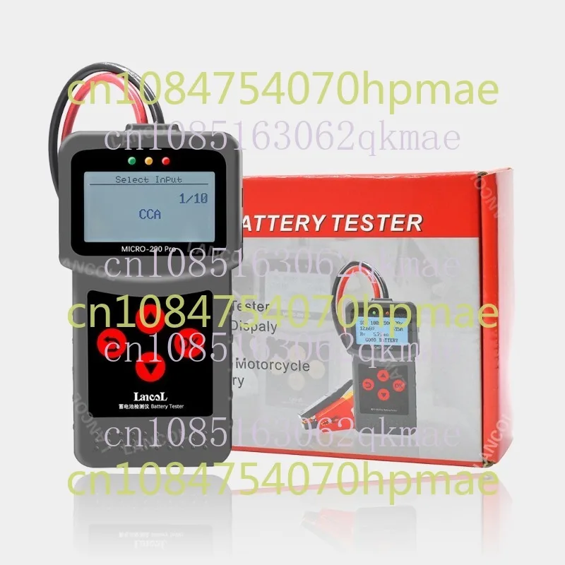 MICRO-200 Pro Car Motorcycle Battery Internal Resistance Life Analysis Start and Stop Storage Battery Tester