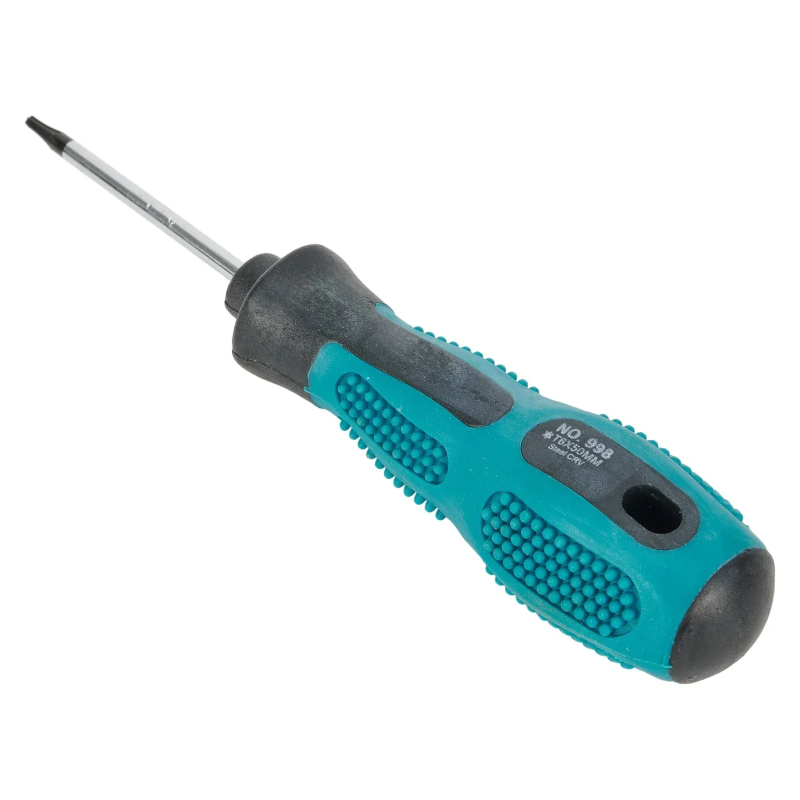 

Versatile T6 Torx Screwdriver With Soft Granular Handle Chrome Vanadium Steel Bit Perfect For Home Maintenance