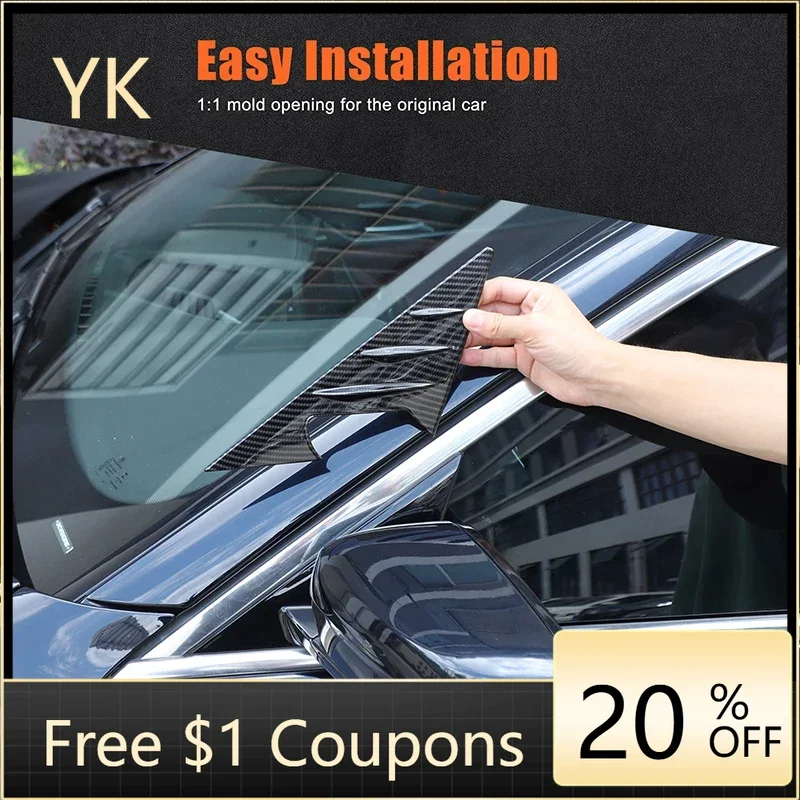 

Для BMW 5 серии G30 2018-2023 ABS углеродное волокно автомобильное боковое зеркало заднего вида треугольная основа отделка спойлер крышка автомобильные аксессуары