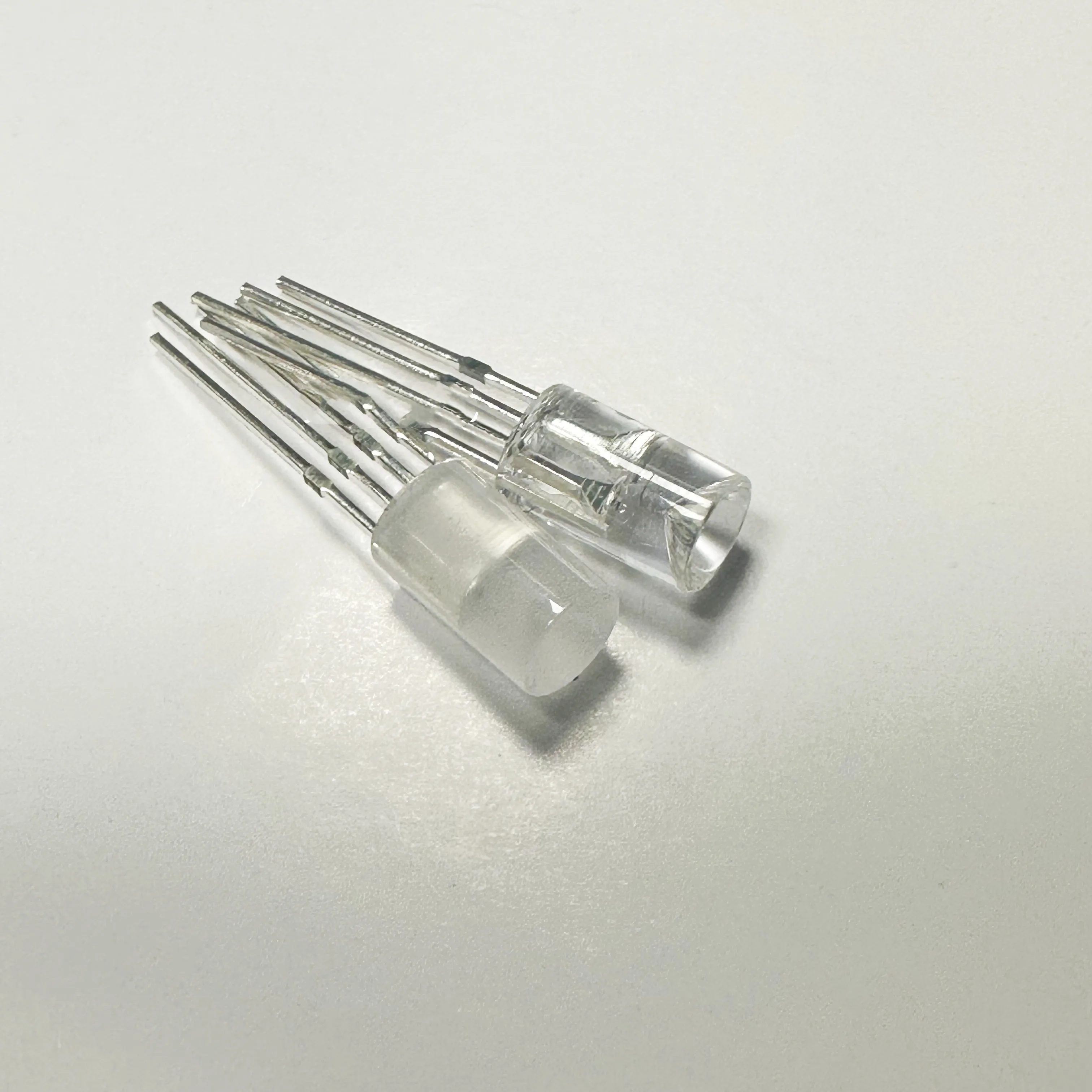 100pcs F5mm Concave RGB Fairy LED Dream Color WS2812B Through-Hole LED Diode IC Programmable Frosted/Transparent 5V