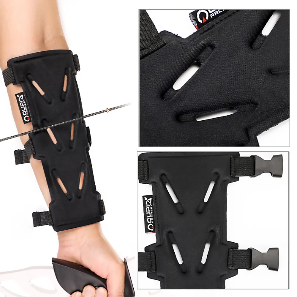 الرماية واقي للذراع القوس اطلاق النار قابل للتعديل 3 حزام حامي والعتاد الساعد القوس الصيد الهدف