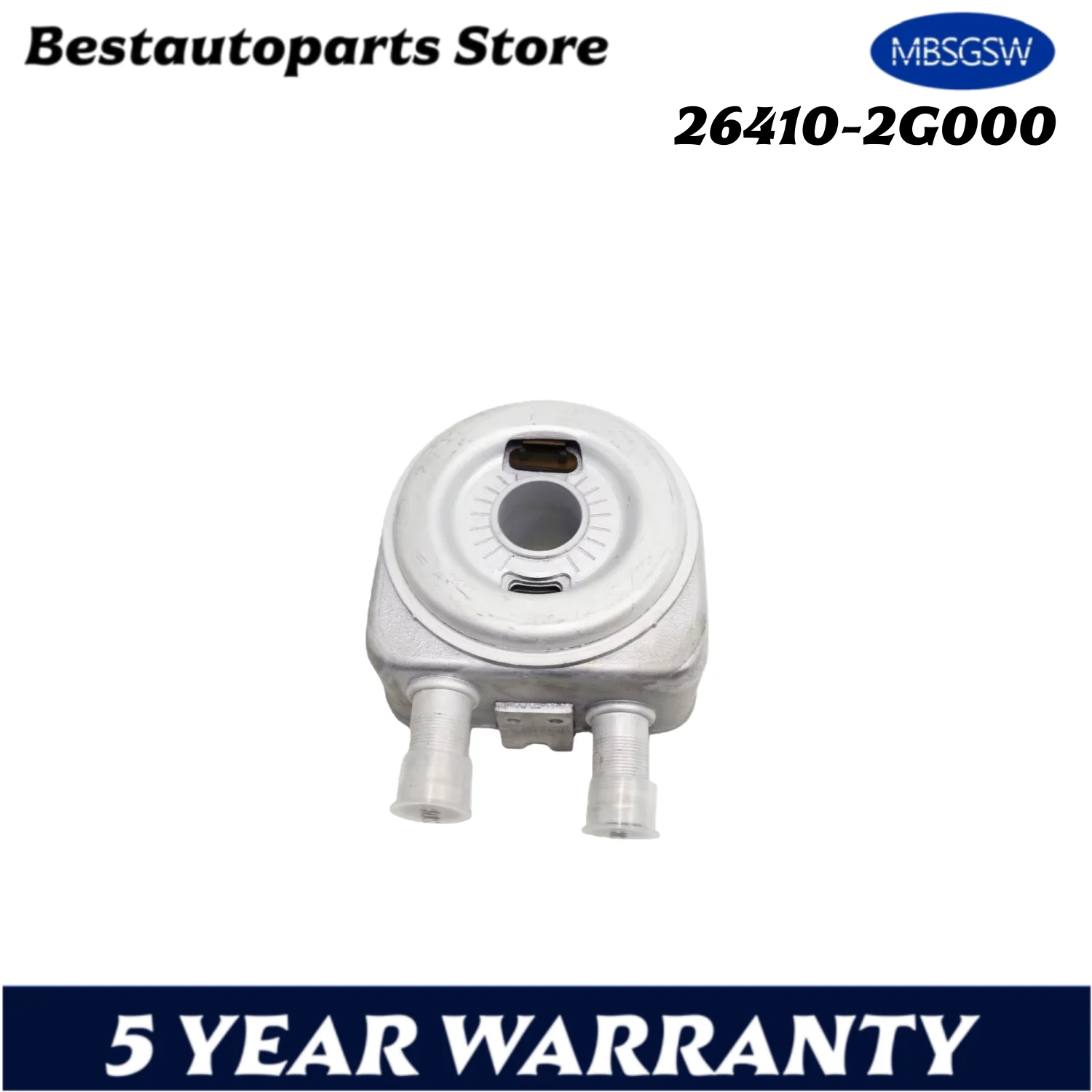 

264102G000 Масляный радиатор двигателя для Sonata Tucson Santa Fe IX35 Optima Sportage 2.4L OEM 26410-2G000 26410 2G000