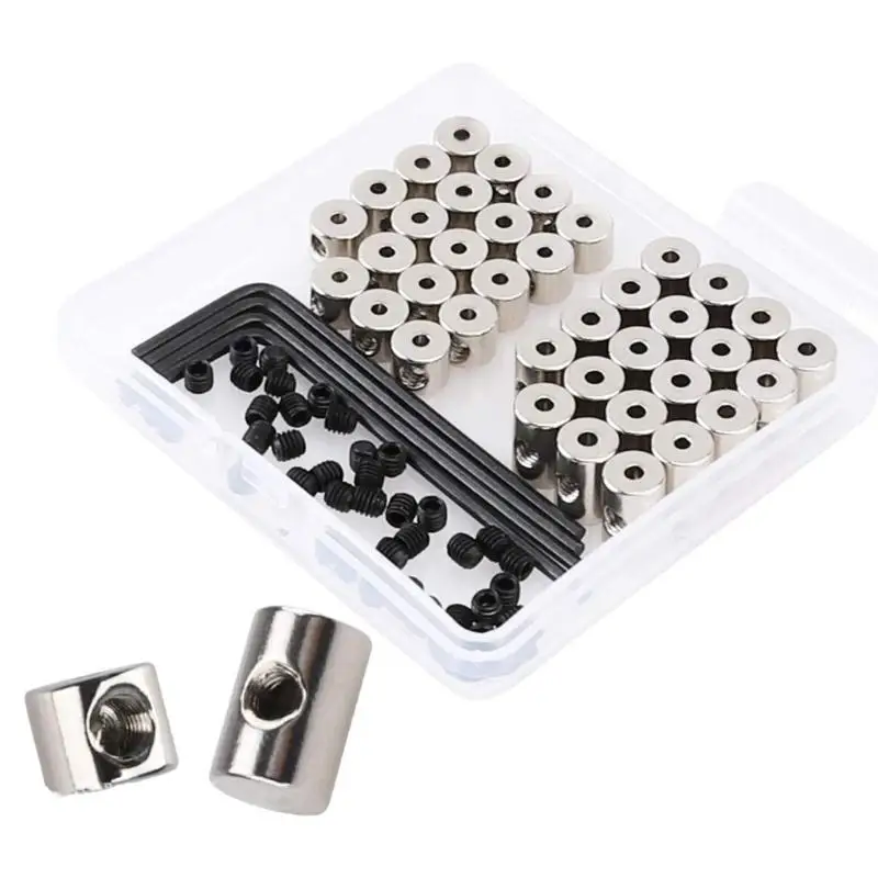 31BB Set Of 40 Pin Backs Locking Clasp with Wrench Secure Pin Locks Brooch Accessory