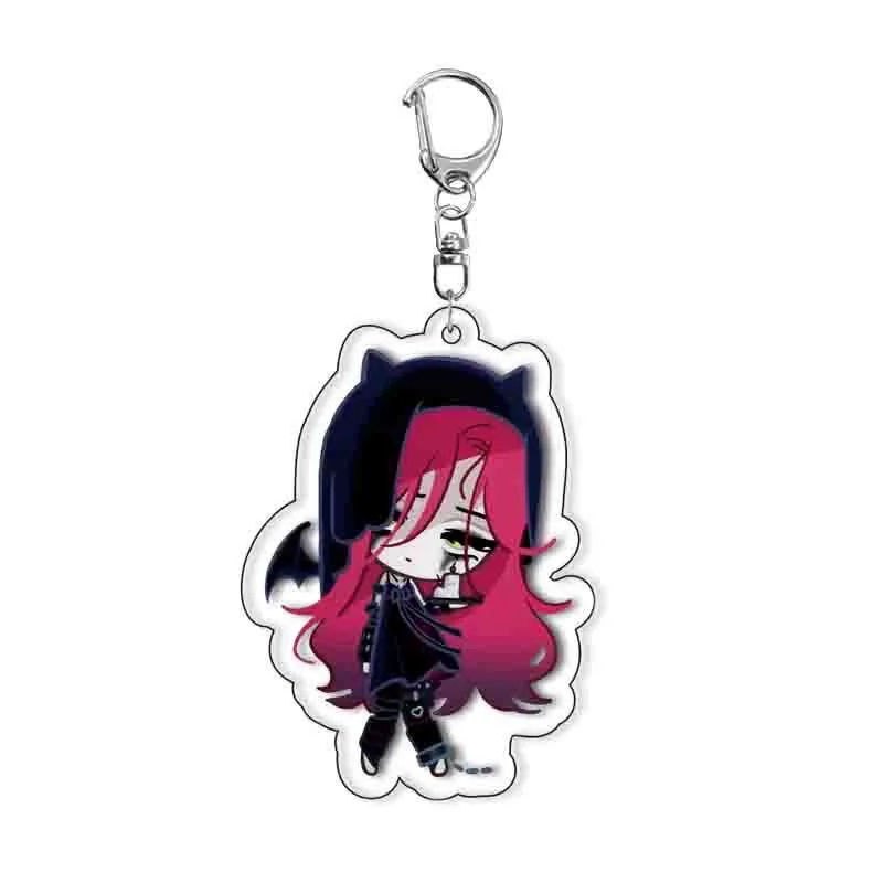Anime Keychains Alien Stage Acrylic Luka Sua Till Ivan Hyuna Mizi Key Ring Cosplay Accessories Pendant Decoration Keychain Gifts