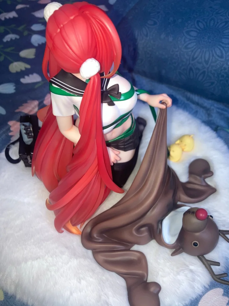 موضوع عيد الميلاد Azur Lane Honolulu المرخص رسميًا "Bold Miss Reindeer" |   تمثال قابل للجمع بمقياس 1/6 (جوارب قابلة للتبديل) #3