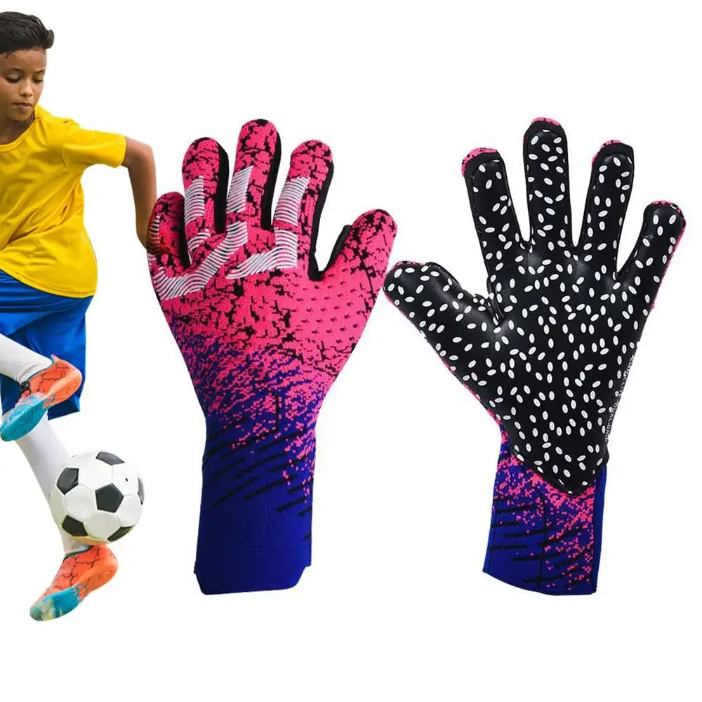 Football Goalkeeper Gloves Professional Gloves Goalkeeper Soccer Gloves With Latex Palm Grips For Amateur Soccer Goalies Or