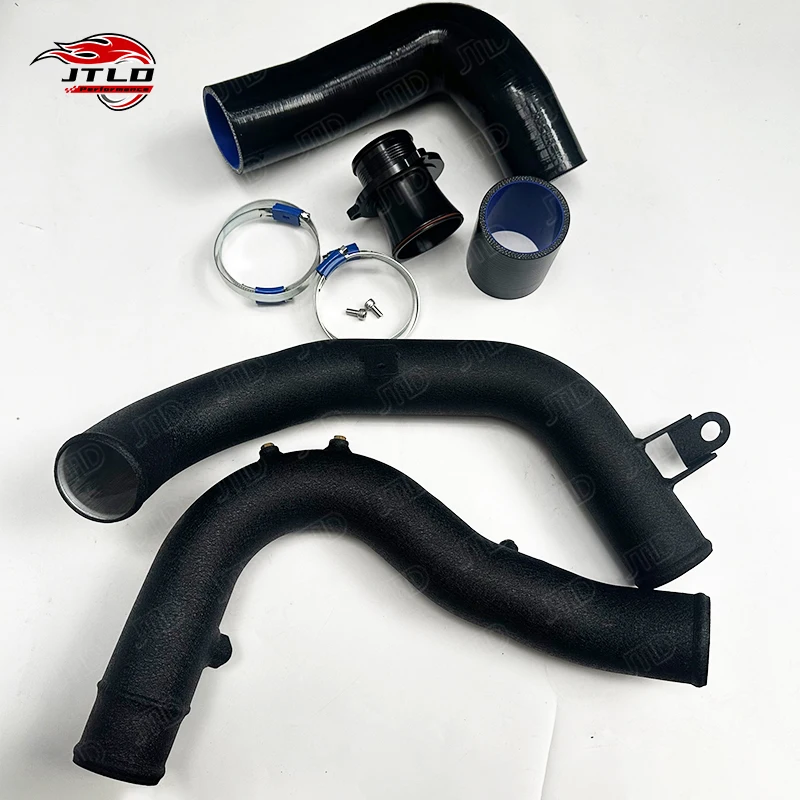 JTLD Aluminum Air Cold Intake System Charge Pipe For VW Golf EA888 Gen3 A3 S3 8V MK7 G TI MK7R 1.8T 2.0T Charge Pipe Kit
