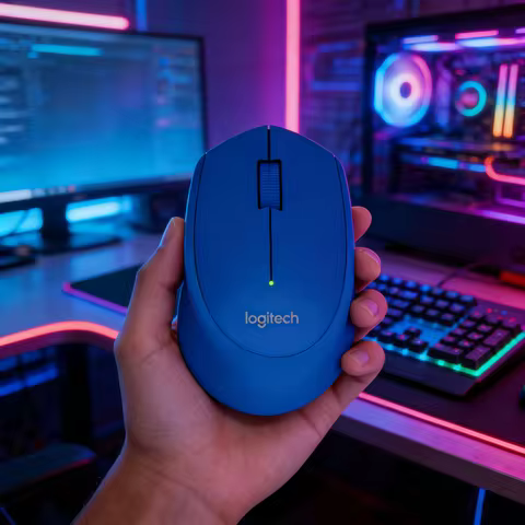 Logitech M280 Wireless Mouse 2.4G USB Nano Receiver 1000 DPI 18 Months Battery For PC Laptop