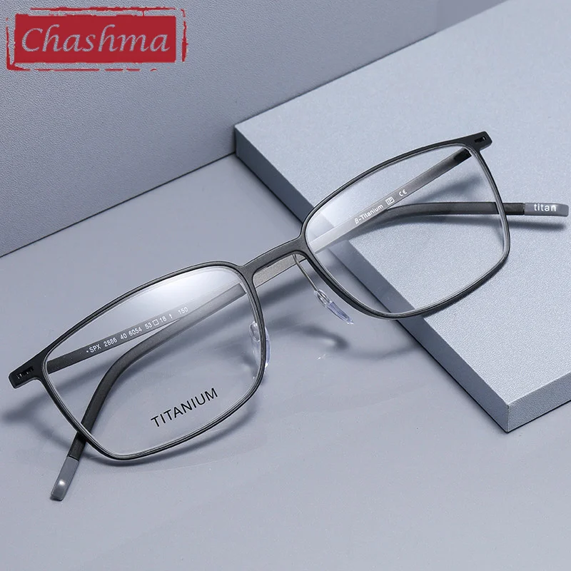 Chashma 4.3 G Eyeglasses Men Prescription Glasses  Women TR 90 Titanium Light Anti Blue Ray Glass for Progressive Lenses Gafas